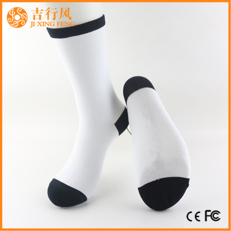 Suministro de calcetines en blanco para impresión, calcetines en blanco de China para impresión, calcetines en blanco de China para imprimir a la venta