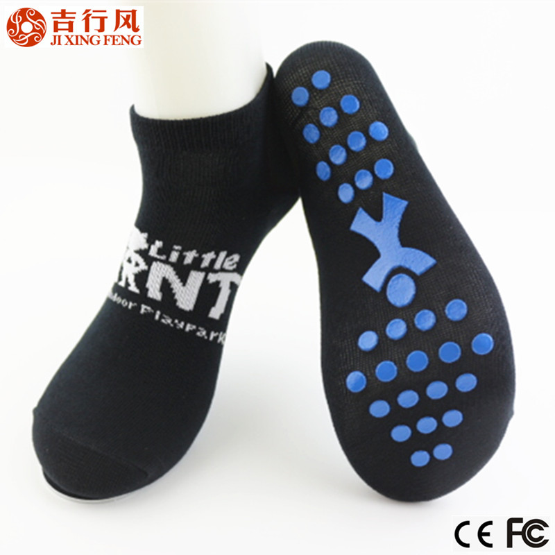 Trampolinanlage anti-Slip Baumwolle Socken mit menschlichen Art, atmungsaktiv, Schweiß absorbierende, Soem-service