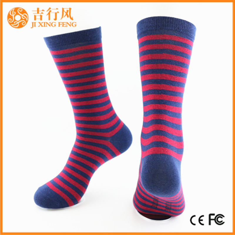 mujeres calcetines de rayas fabricante al por mayor personalizada calcetines de algodón de rayas
