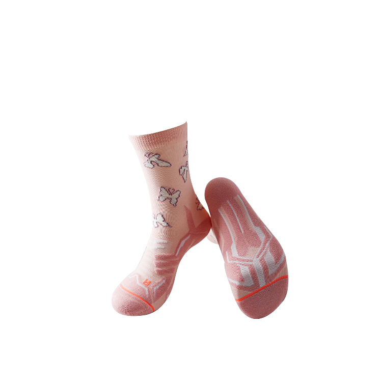 jonge meisjes mode sokken, schattige leuke 100% katoen sport sokken fabrikant