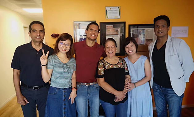 Visitas a clientes estadounidenses antes del IBIE