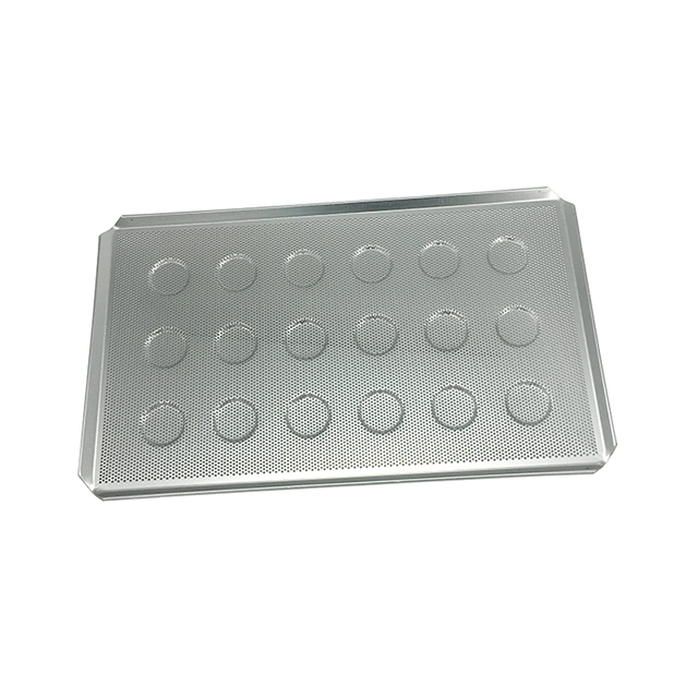 China Aluminum Perforated Tart Tray manufacturer