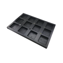 China Commercial Square Deep Muffin Cake Pan Baking Tray manufacturer