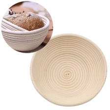 China Handmade 9 Inch Rattan Banneton Bread Proofing Basket TSBT01 manufacturer
