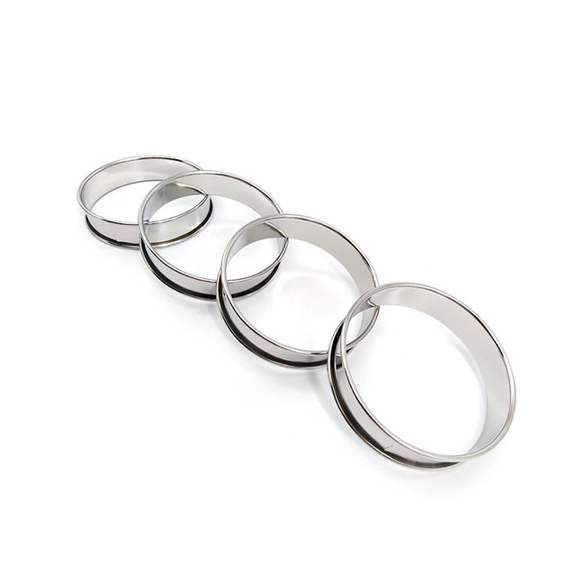 Round Tart Ring with Rolled Edge