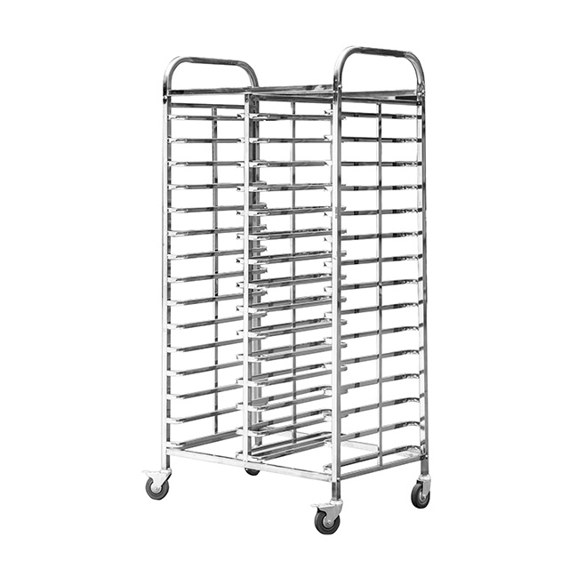 Stainless steel cart for food factory